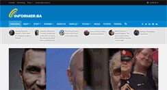 Desktop Screenshot of informer.ba