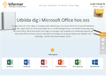 Tablet Screenshot of informer.se