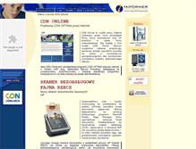 Tablet Screenshot of informer.pl